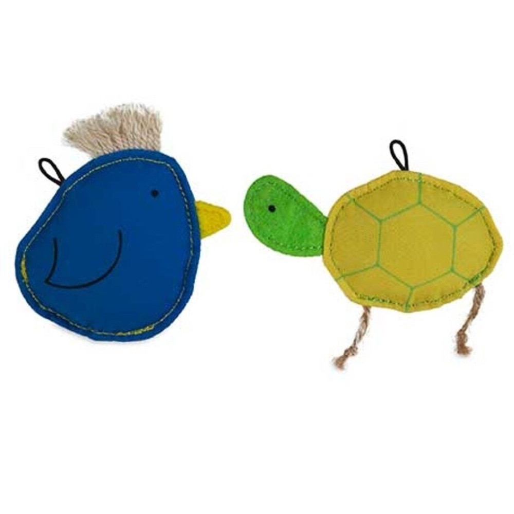 Jw Pet Wand Attachment Bird EE & Turtle Turtl EE Combo Crazy kitten cat toy chas